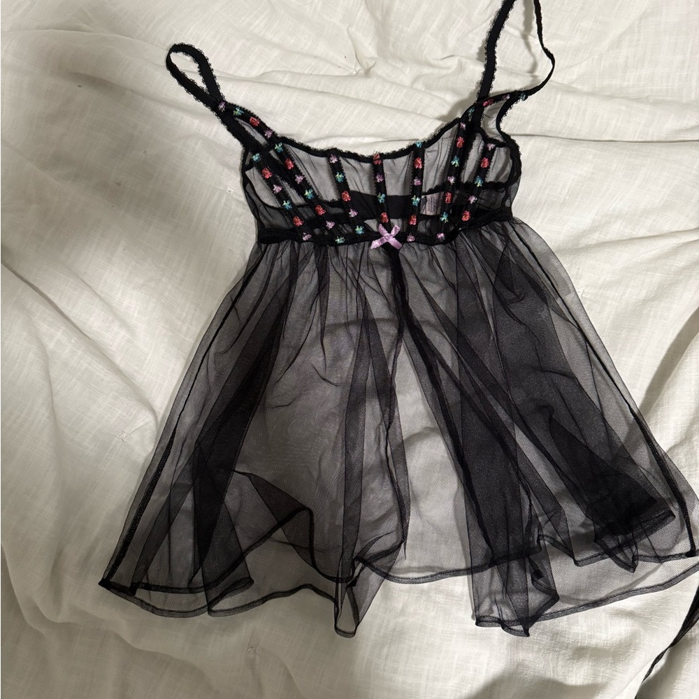 Vintage Victorias Secret baby doll lingerie